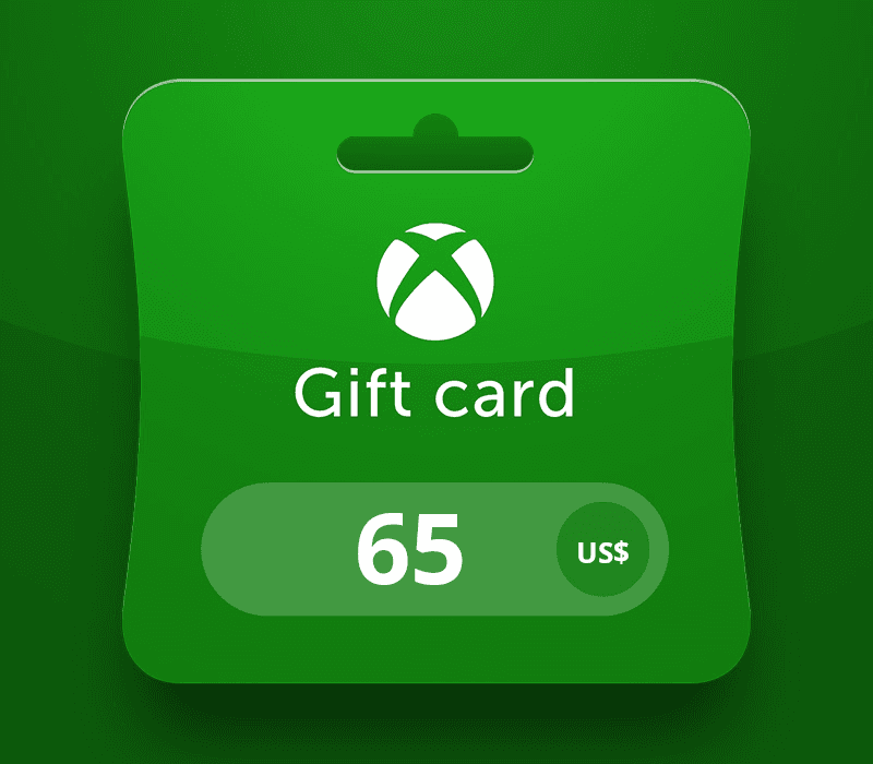 XBOX Live USD 65 Prepaid Card
