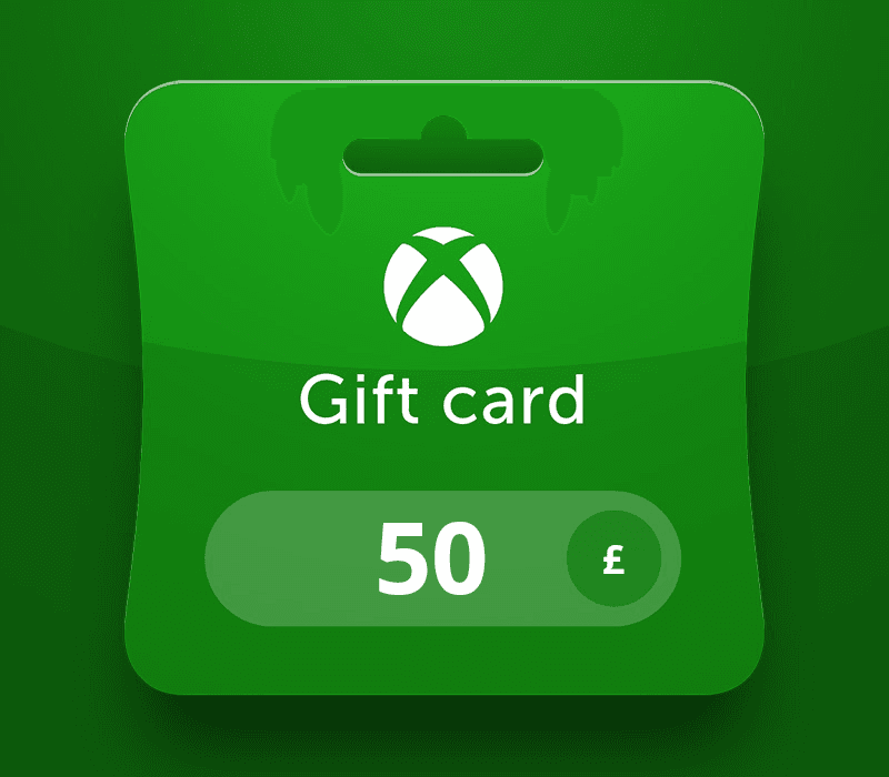 XBOX Live GBP 50 Prepaid Card