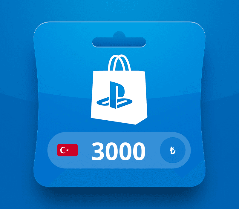 PlayStation Network TRY 3000 Card