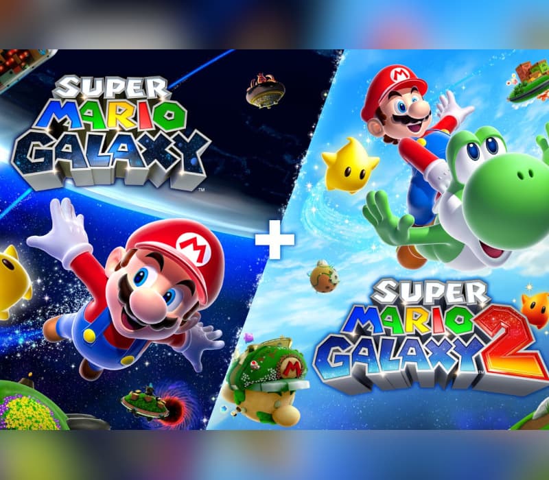 Super Mario Galaxy + Super Mario Galaxy 2 US Nintendo Switch 2