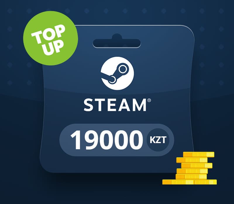 Steam KZT 19000 Top Up KZ