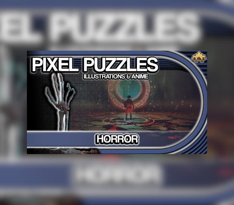 Pixel Puzzles Illustrations & Anime - Jigsaw Pack: Horror DLC