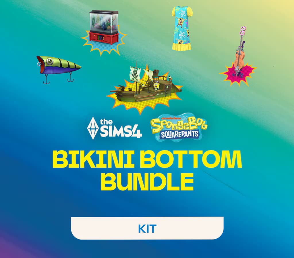The Sims 4 - SpongeBob Bikini Bottom Bundle DLC