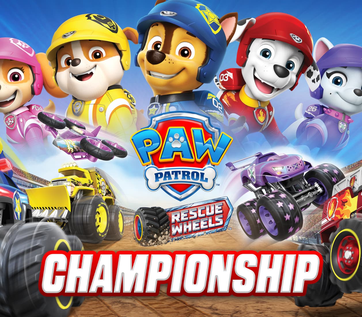 PAW Patrol Rescue Wheels: Championship European Union