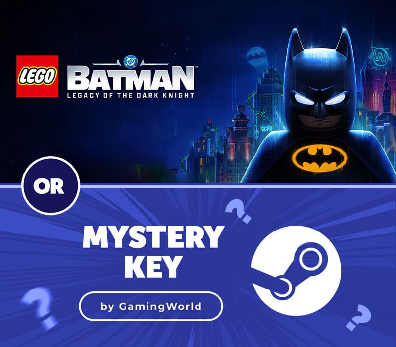 LEGO Batman: Legacy of the Dark Knight or Mystery Steam CD Key by GamingWorld