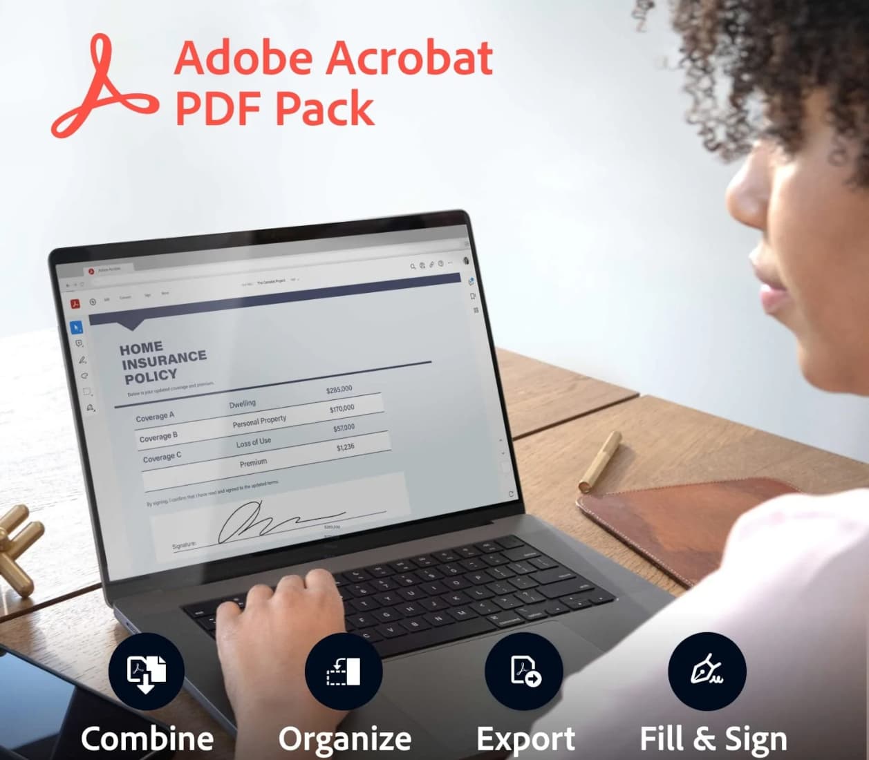 Adobe Acrobat PDF Pack Subscription Key (1 Device / 1 Year)