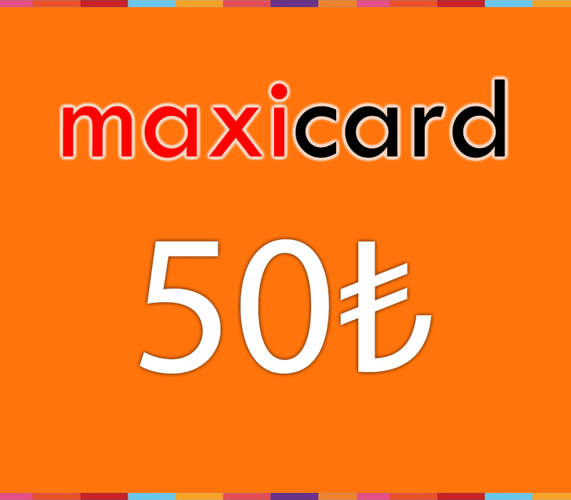 MaxiCard ₺50 Wallet Card