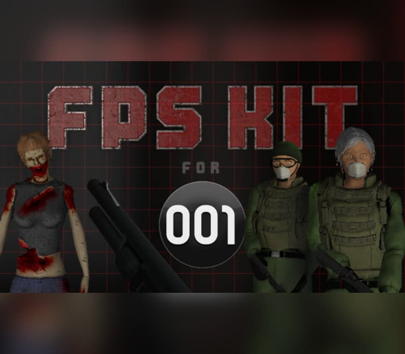 001 Game Creator - 3D FPS / Survival Horror Kit
