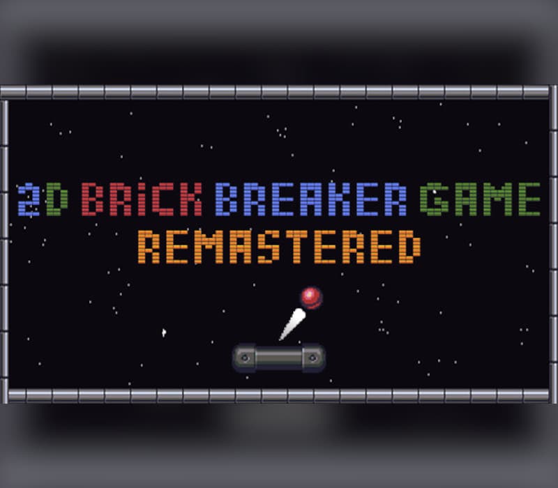 2D Brick Breaker Game REMASTERED