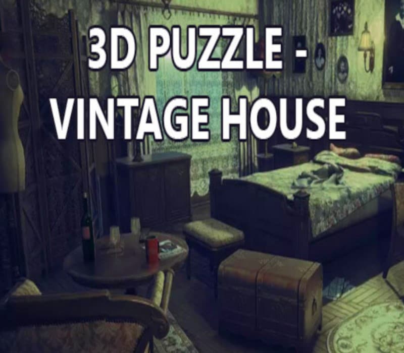 3D PUZZLE - Vintage House