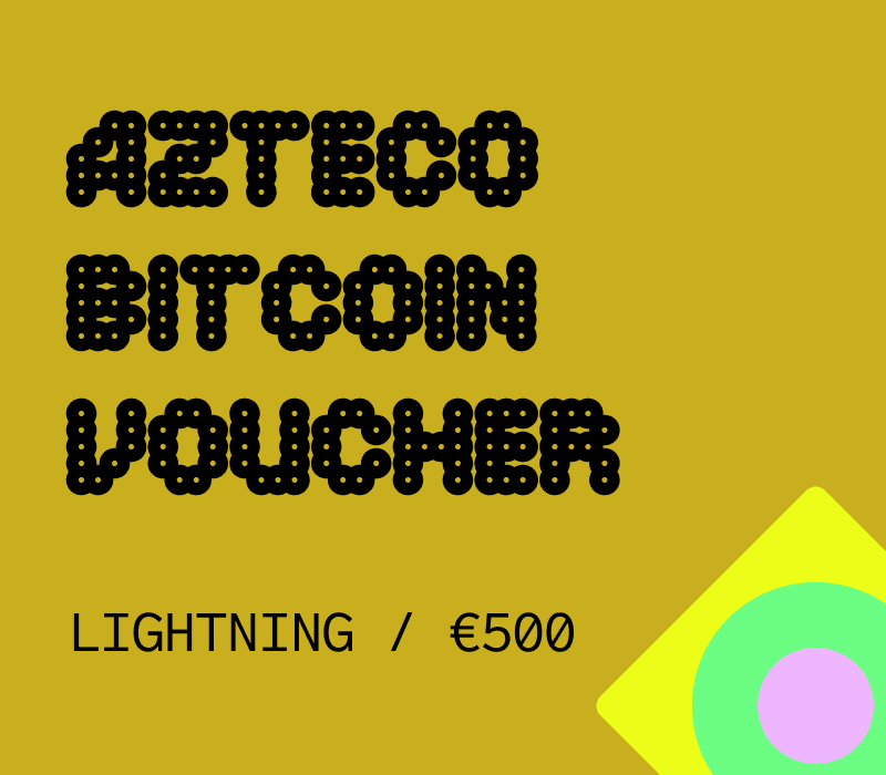 Azteco Bitcoin Lighting €500