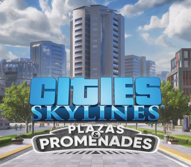 Cities: Skylines - Plazas & Promenades DLC Steam Altergift