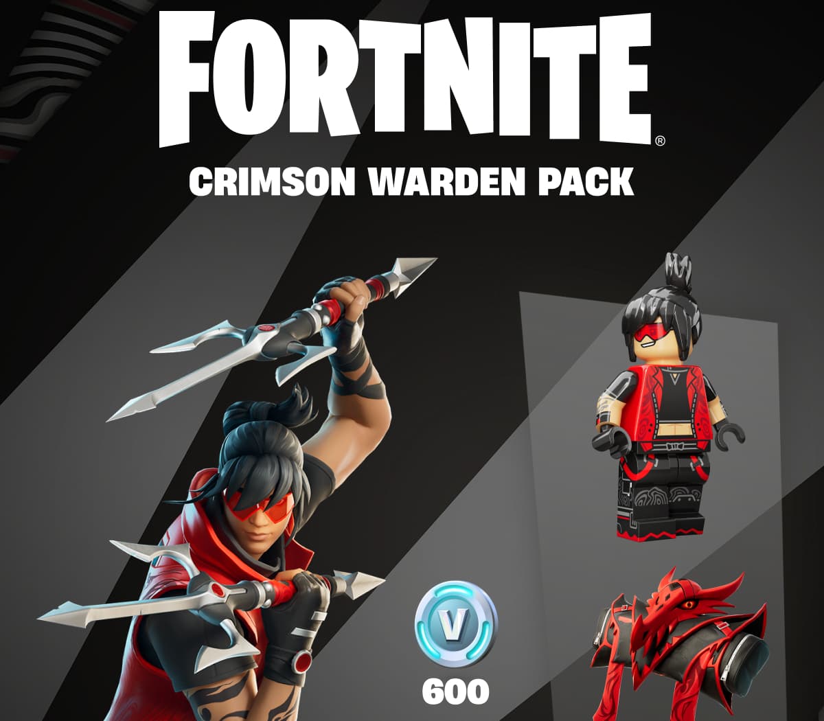 Fortnite - Crimson Warden Pack DLC AU