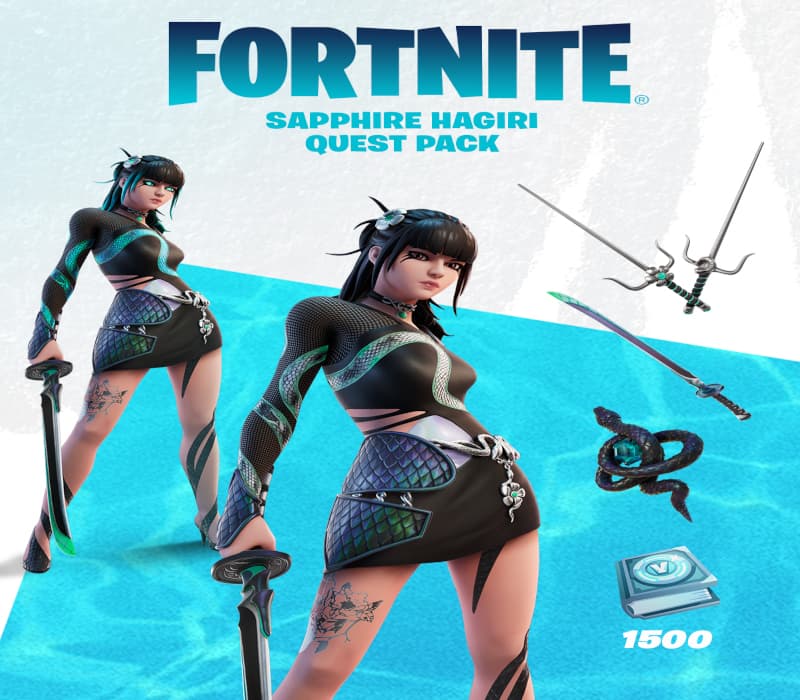 Fortnite - Sapphire Hagiri Quest Pack DLC TR