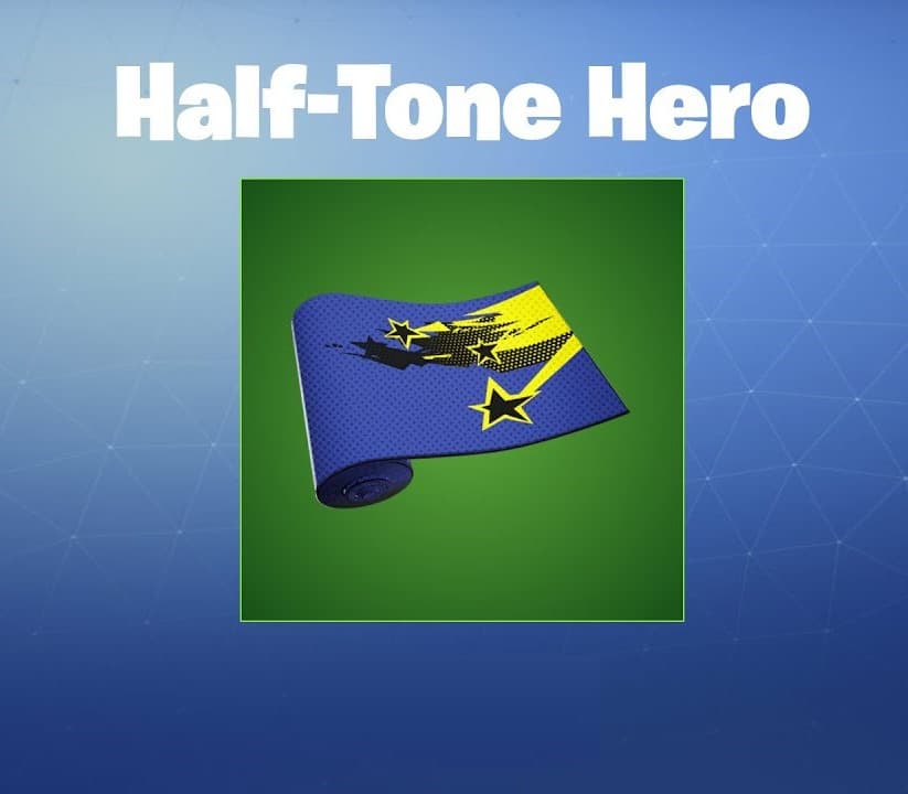 Fortnite - Half Tone Hero Wrap DLC