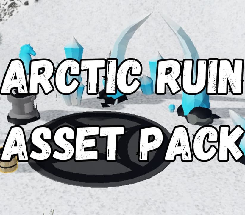 GameGuru MAX - Low Poly Asset Pack - Arctic Ruins DLC