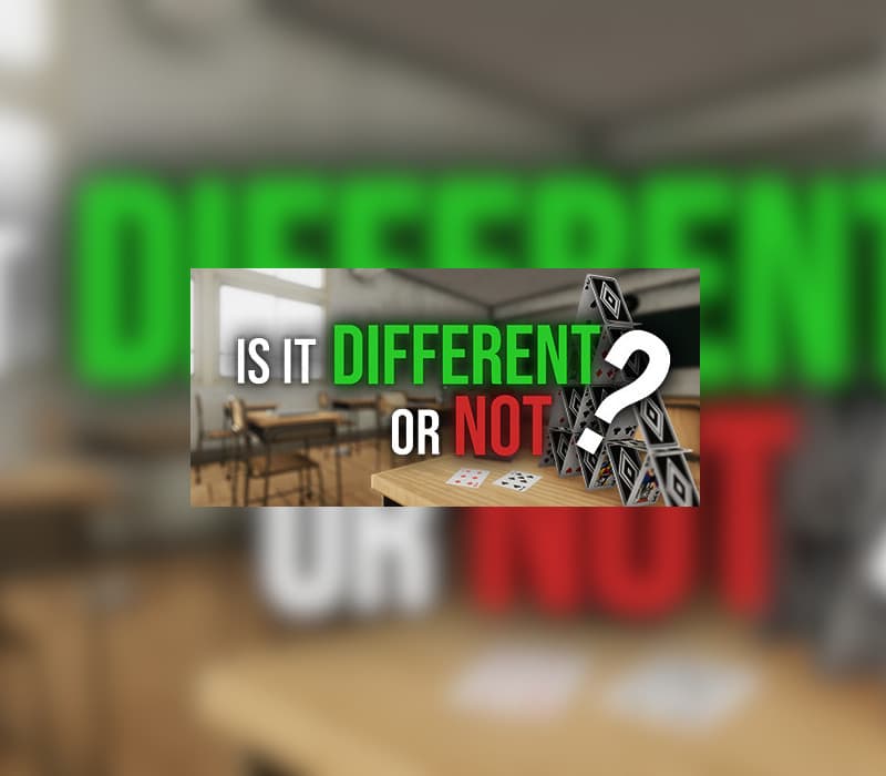 Is it different or not?