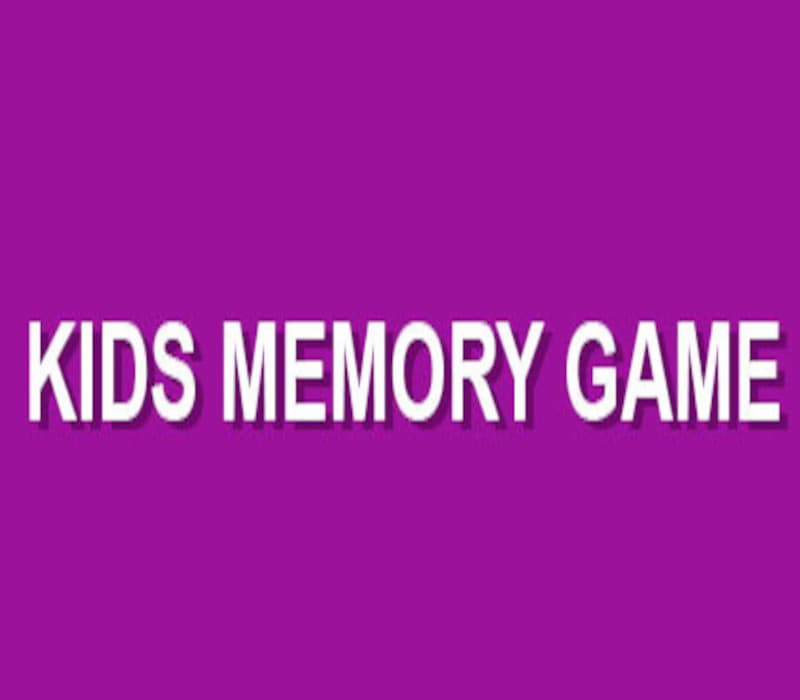 Kids Memory Game