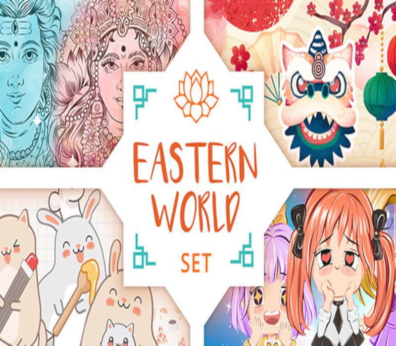 Movavi Video Editor Plus 2022 - Eastern World Set DLC