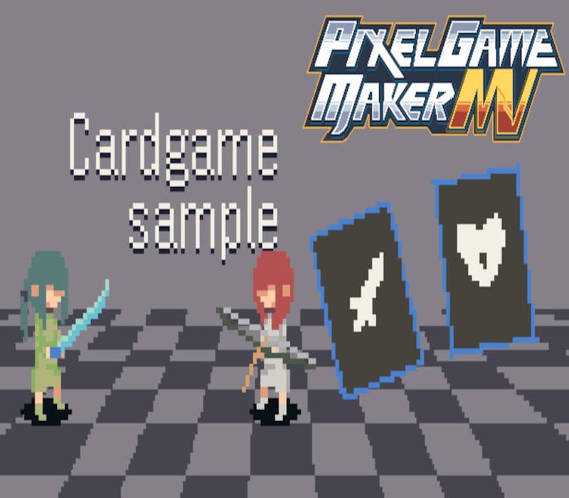 Pixel Game Maker MV - Cardgame Sample DLC