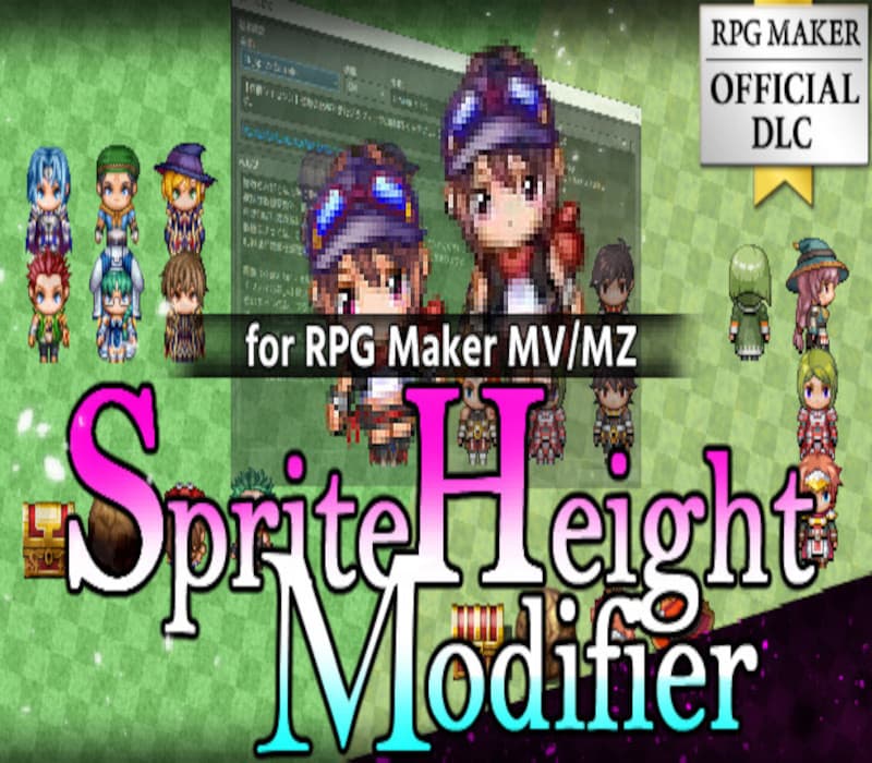 RPG MAKER MZ - Sprite Height Modifier