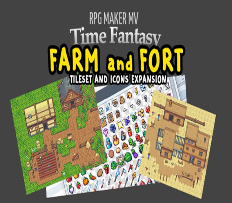 RPG Maker MV - Time Fantasy: Farm and Fort DLC