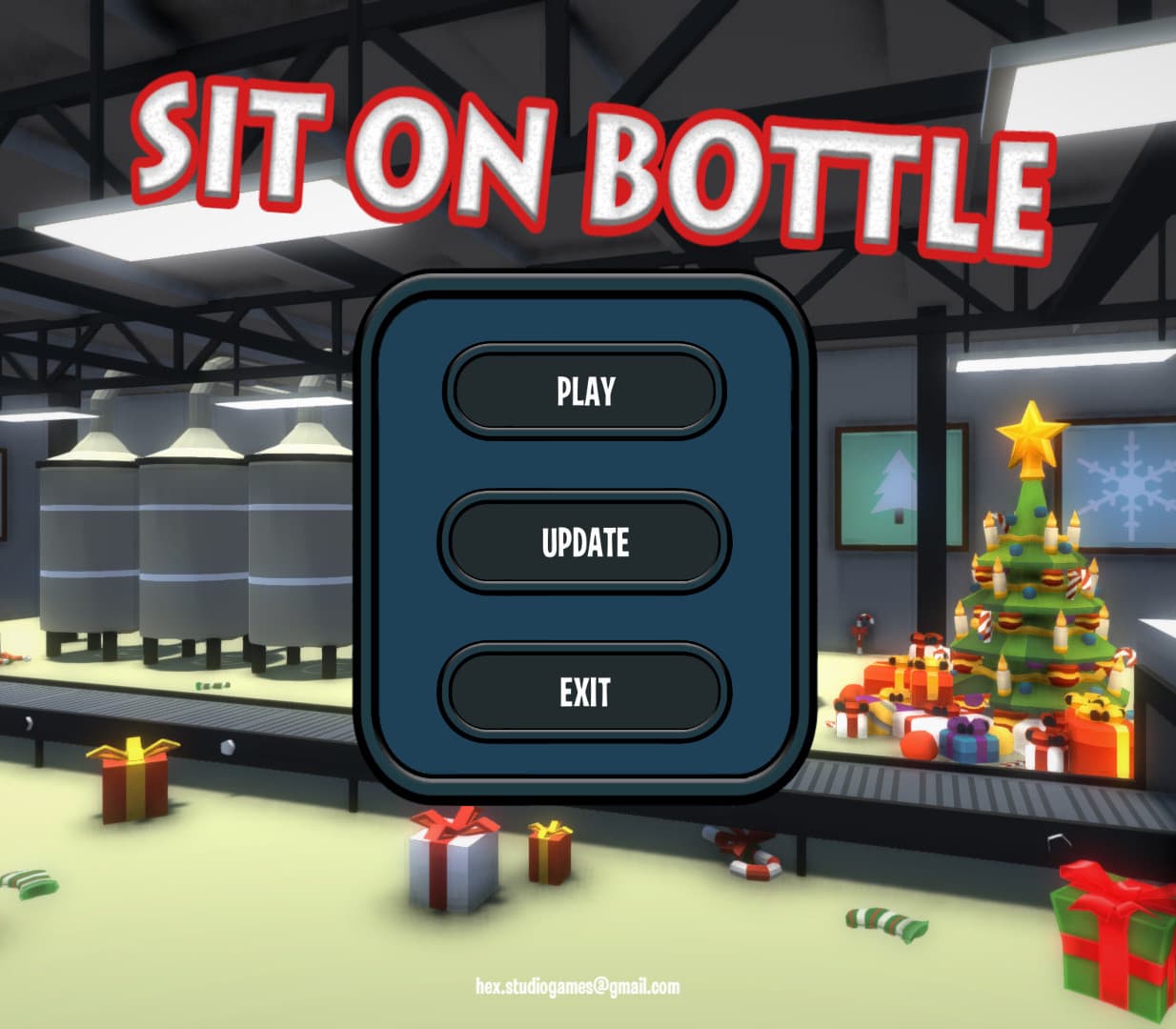 Sit on bottle