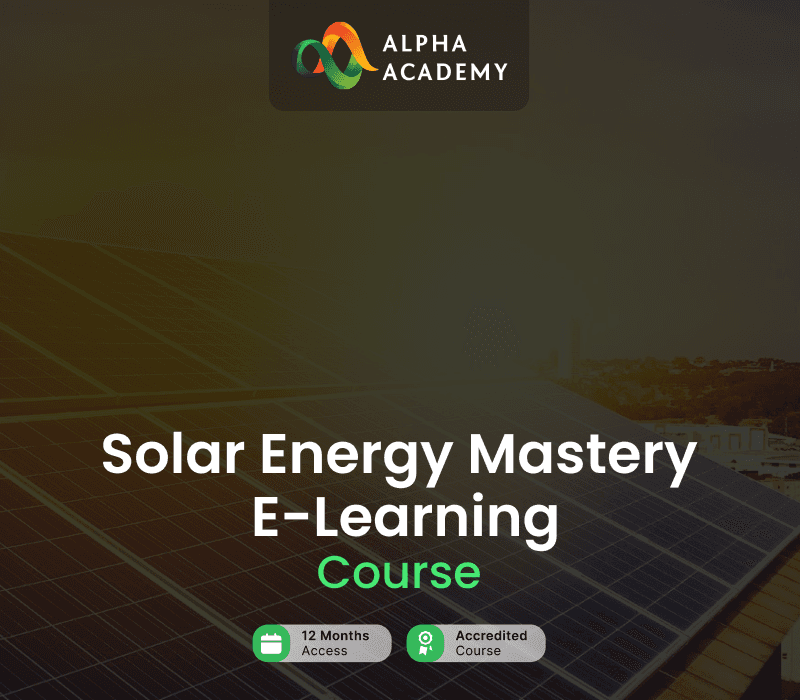 Solar Energy Mastery Course Alpha Academy