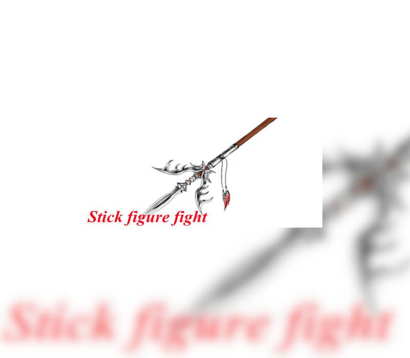 Stick figure fight
