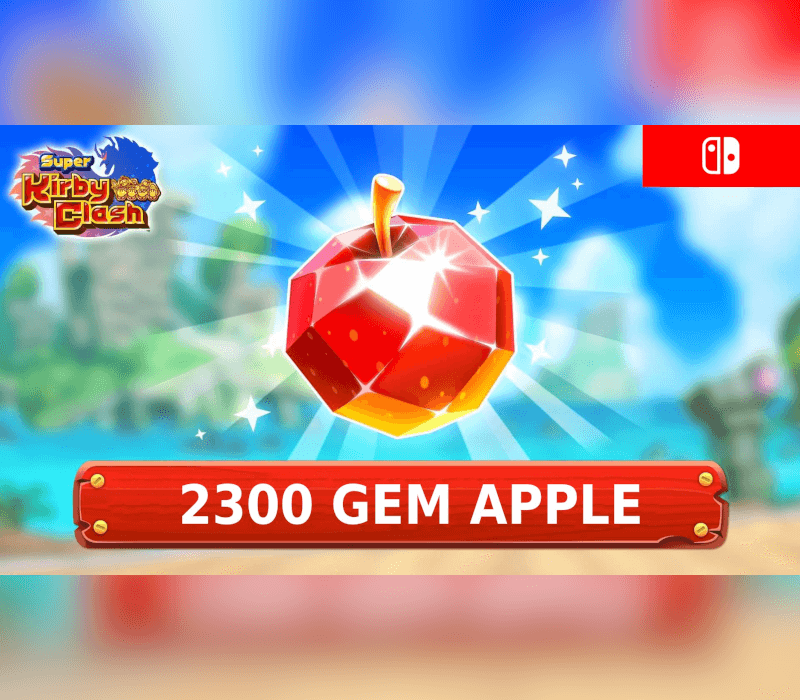 2300 Gem Apples for Super Kirby Clash EU DLC