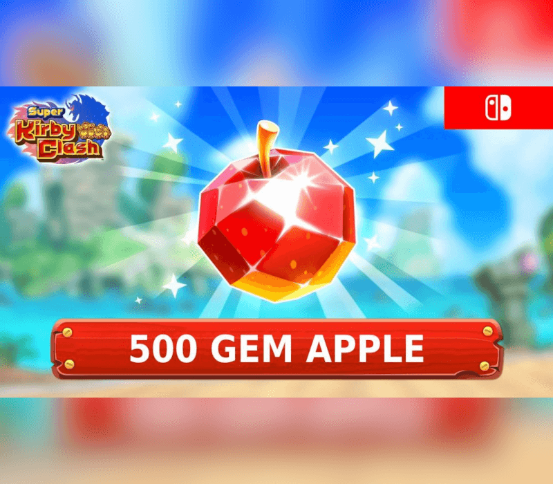 500 Gem Apples for Super Kirby Clash EU DLC