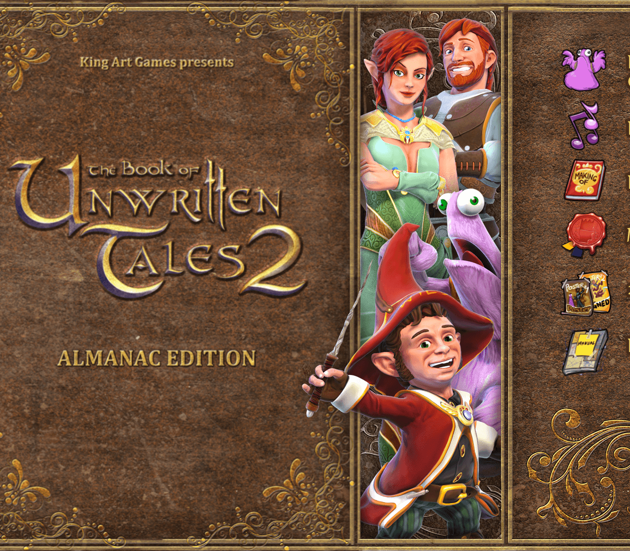 The Book of Unwritten Tales 2 - Almanac Edition Extras