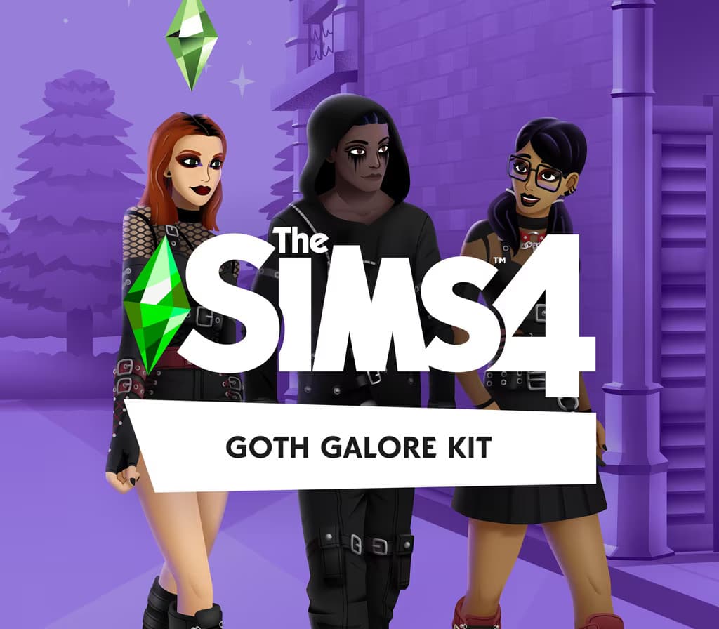 The Sims 4 - Goth Galore Kit DLC