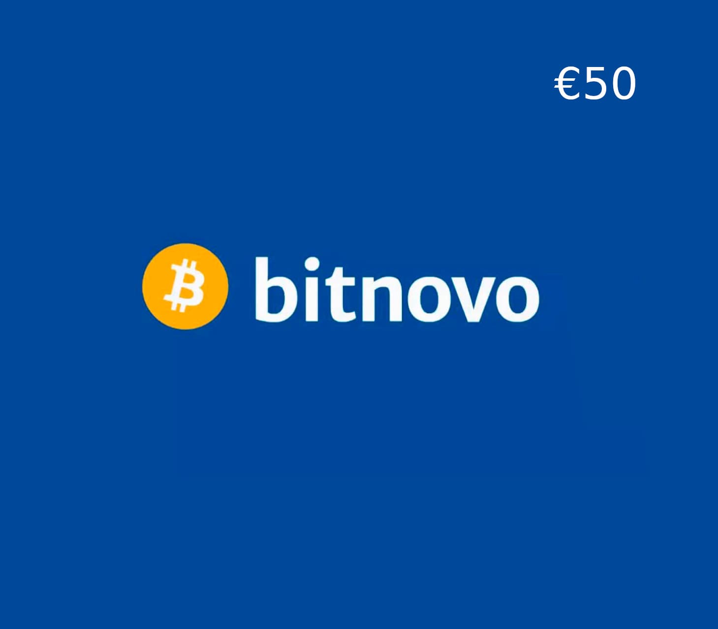 BitNovo Crypto Card €50