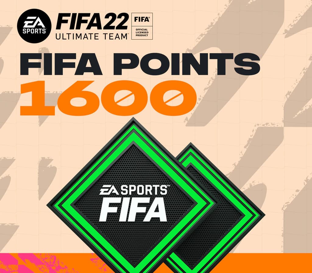 FIFA 22 Ultimate Team - 1600 FIFA Points
