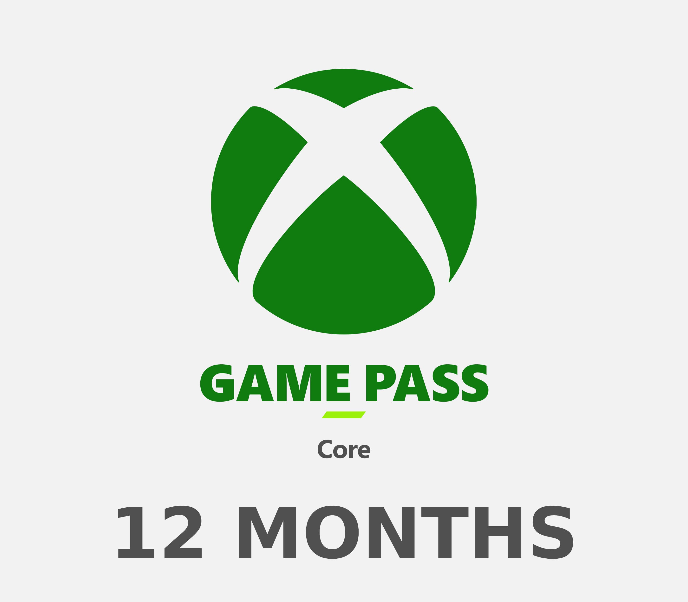XBOX Game Pass Core 12 Month Subscription Voucher (ONLY FOR NEW ACCOUNTS)