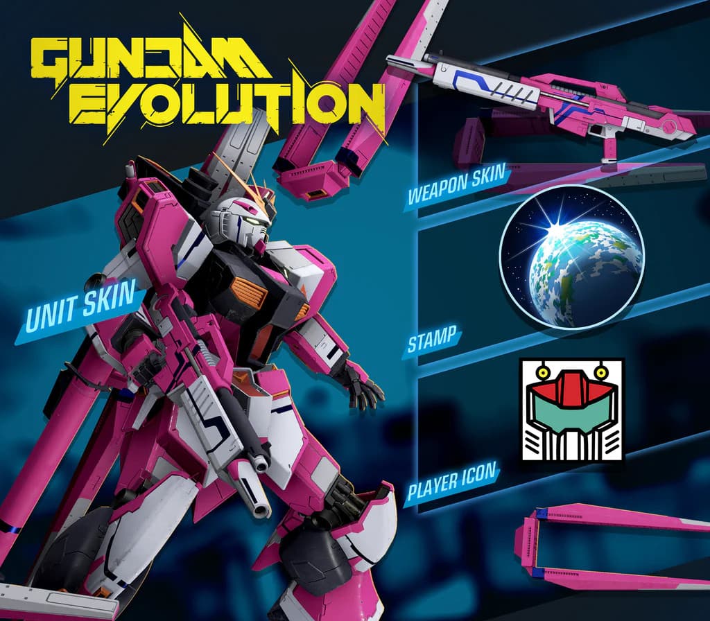Gundam Evolution - Raider Pink