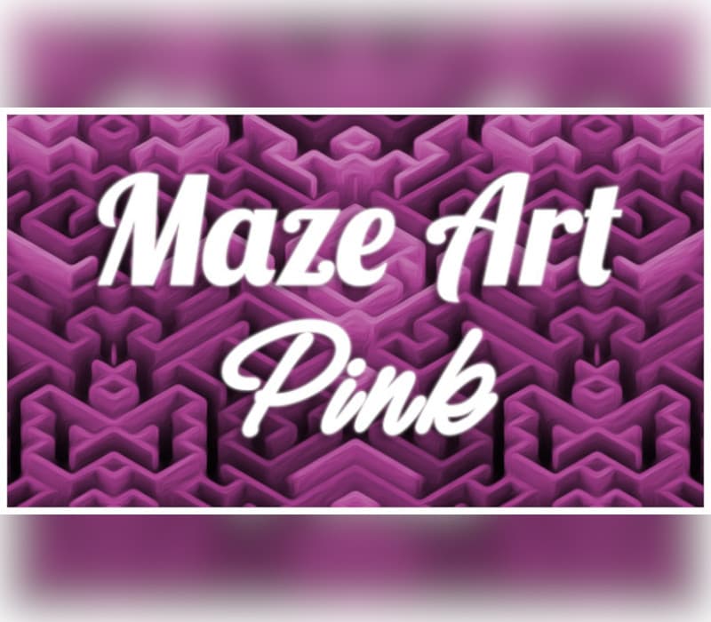 Maze Art: Pink