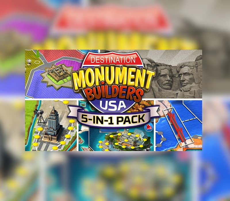 Monument Builders: Destination USA 5-in-1 Pack