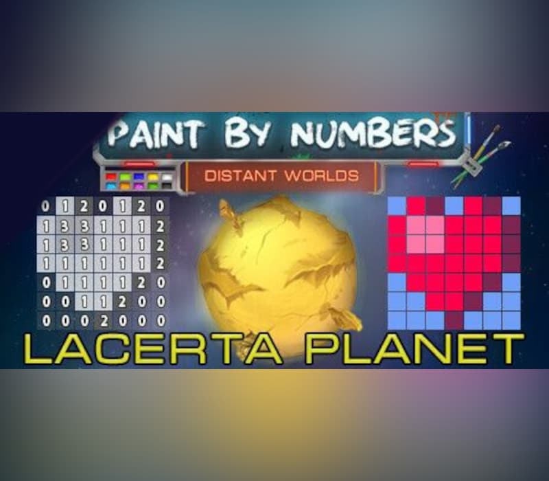 Paint By Numbers - Lacerta Planet
