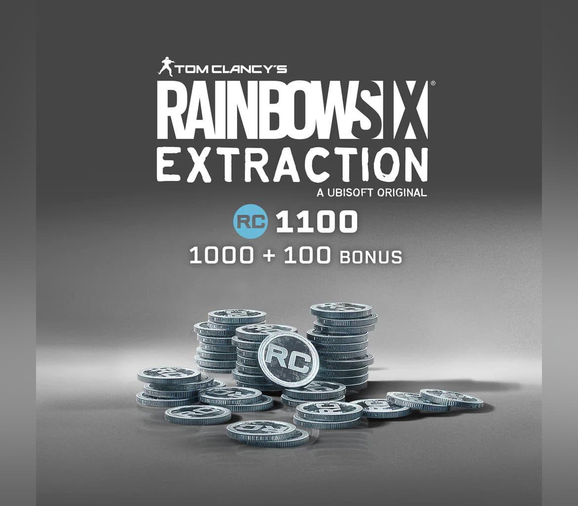 Tom Clancy's Rainbow Six Extraction - 1100 REACT Credits DLC