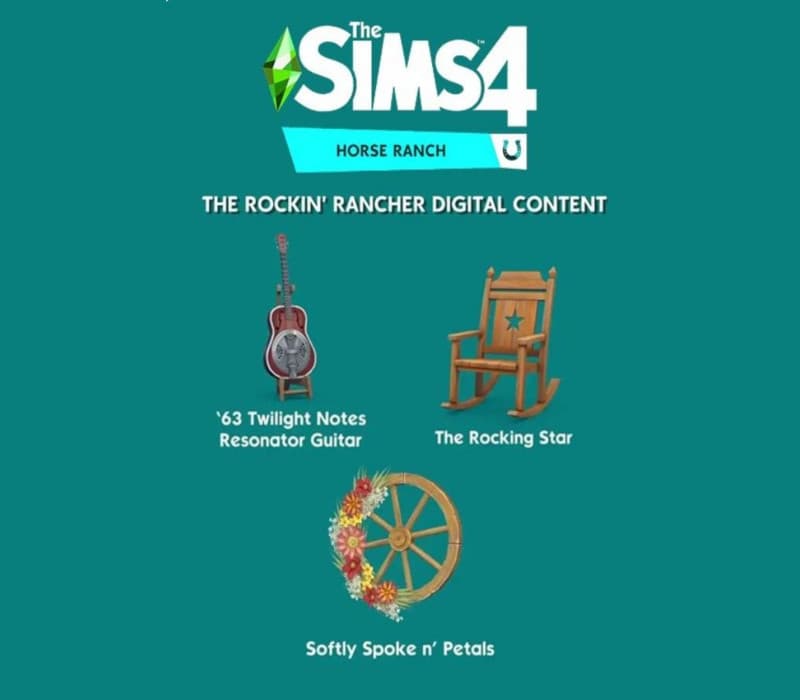 The Sims 4 - Horse Ranch - Rockin' Rancher DLC