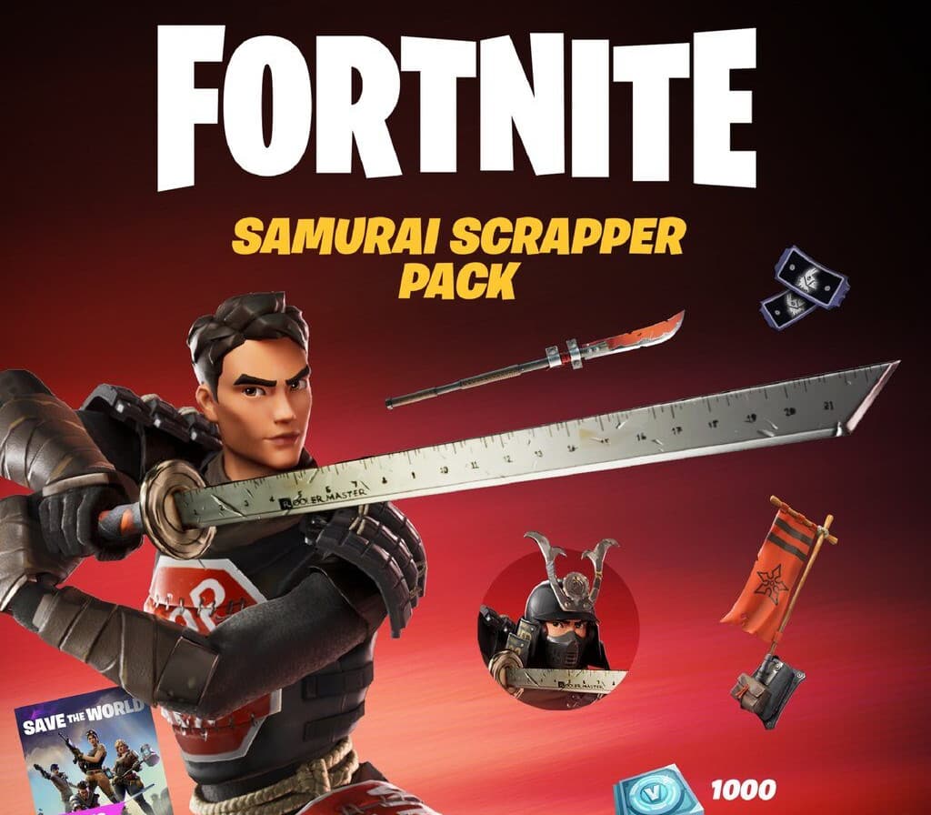 Fortnite - Samurai Scrapper Pack DLC