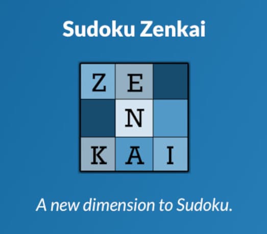 Sudoku Zenkai