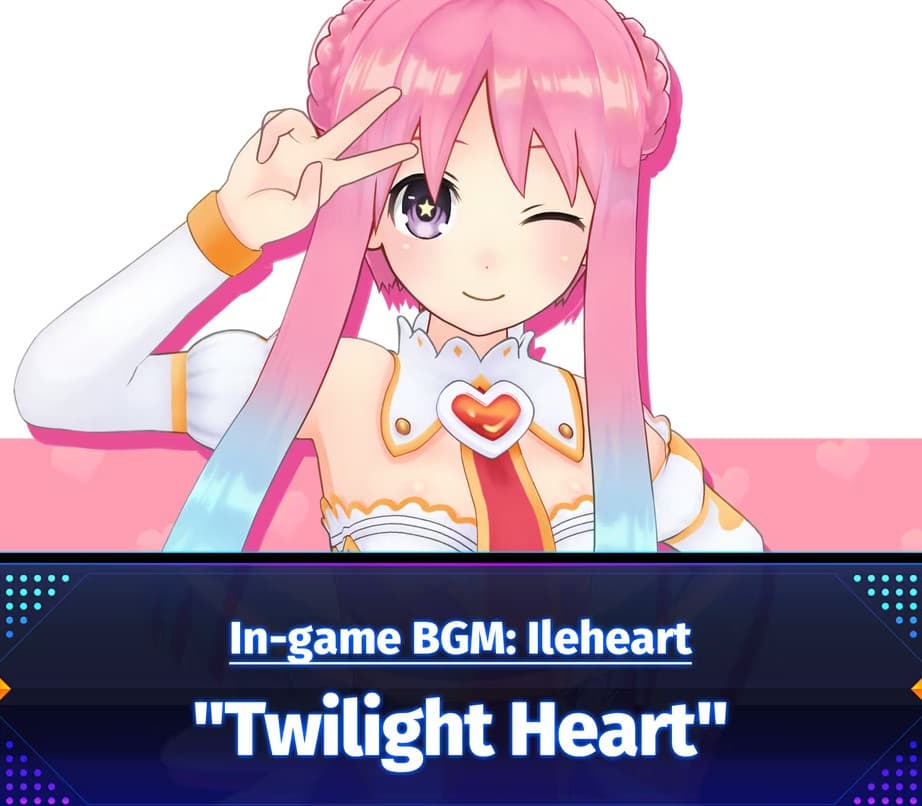 Neptunia Virtual Stars - In-game BGM Ileheart - "Twilight Heart" DLC