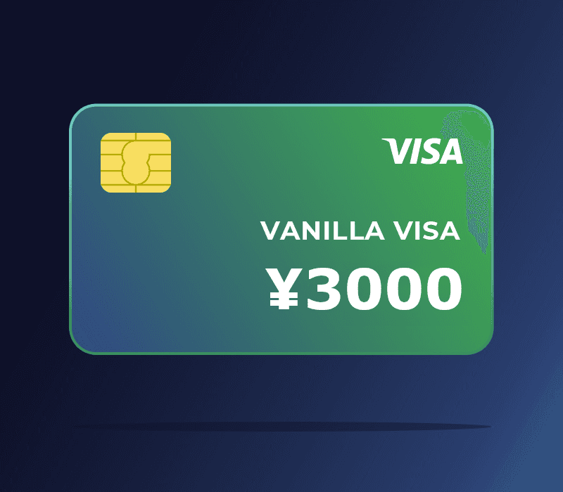 Vanilla VISA ¥3000