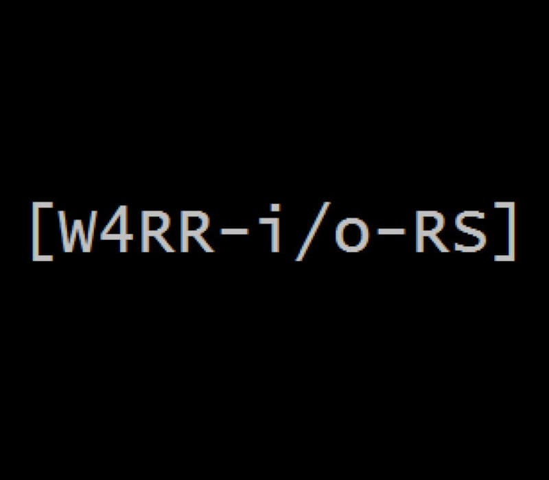 W4RR-i/o-RS