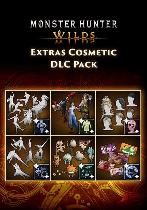 Monster Hunter Wilds Extras Cosmetic DLC Pack