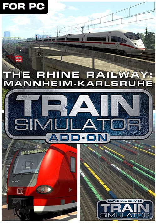 Train Simulator: The Rhine Railway: Mannheim - Karlsruhe Route Add-On