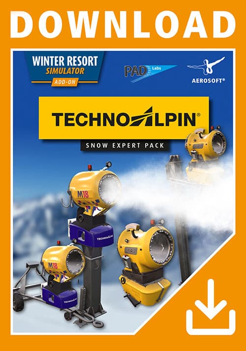 Winter Resort Simulator - TechnoAlpin - Snow Expert Pack